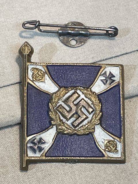 Bunker Militaria Original Wwii German Kriegsmarine Flag Tinnie