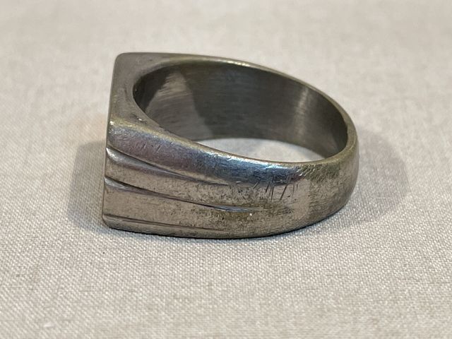 Anzio 1944 antique fashion metal ring