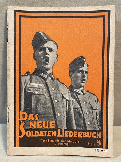 Bunker Militaria: Original WWII German Soldiers Song Book, Das Neue ...