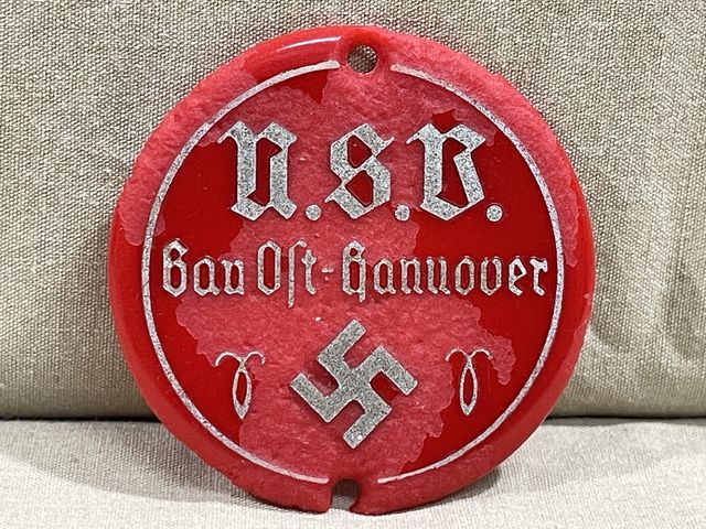 Bunker Militaria: Original Nazi Era German N.S.V. Gau Ost-Hannover ...