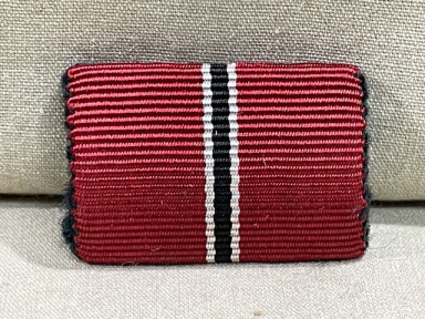 Original WWII German Russian Front Medal Ribbon Bar, UNISSUED
