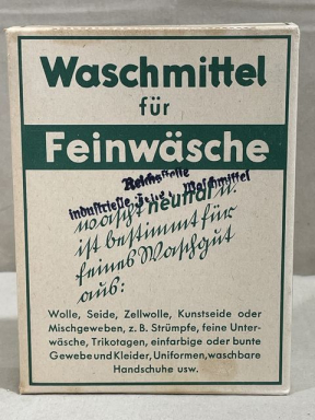 Original WWII German Laundry Detergent (for UNIFORMS), 40 Liter Size