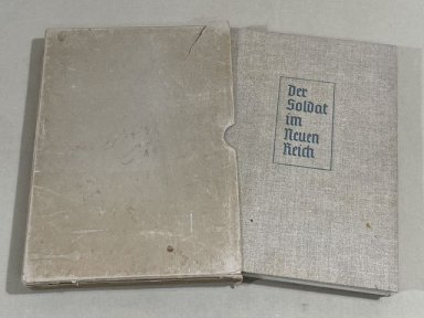 Original 1936 German The Soldier in the New Reich Book, Der Soldat im Neuen Reich