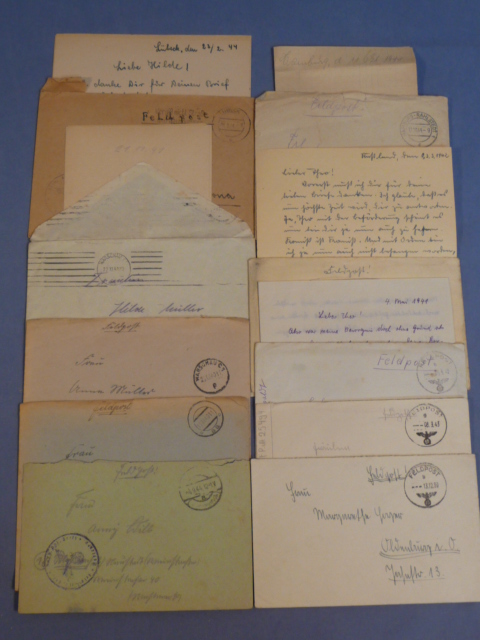 Bunker Militaria: Letters & Stamps