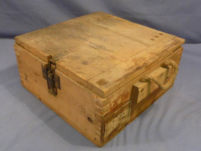 Bunker Militaria: Ammunition Boxes & Crates