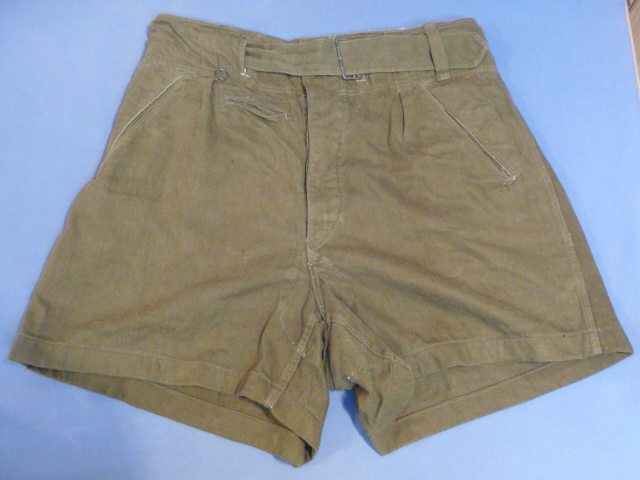 Original WWII German Heer Tropical (AfrikaKorps) Short Pants