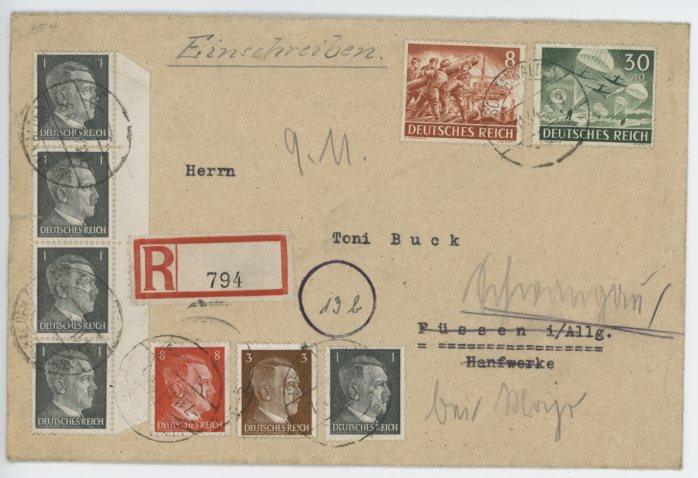 Bunker Militaria: Letters & Stamps