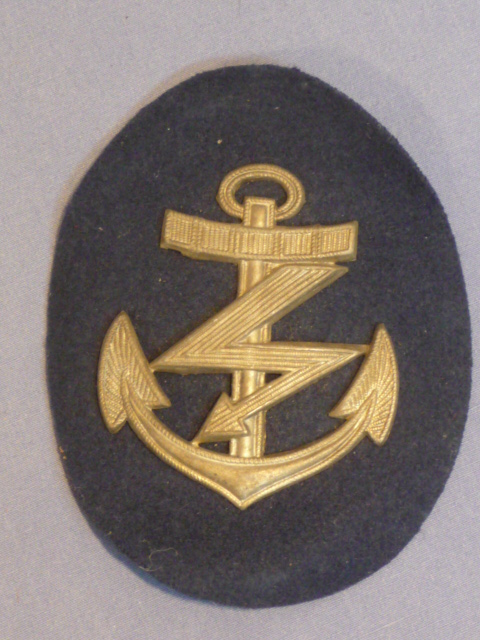 Original WWII German Navy Radio Operator Career Sleeve Insignia